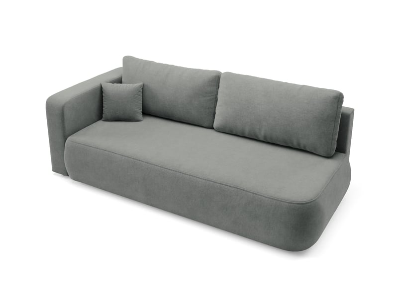  Canapé okope avec accoudoir et fonction de couchage couleur : wind 89  - Conforama B