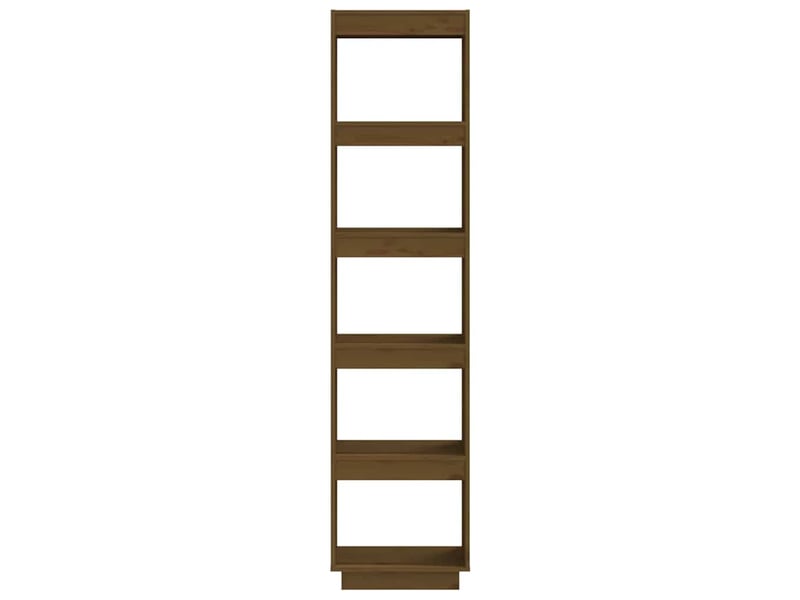  Bibliothèque, étagère de rangement marron miel 40x35x167 cm pin solide  - Conforama E