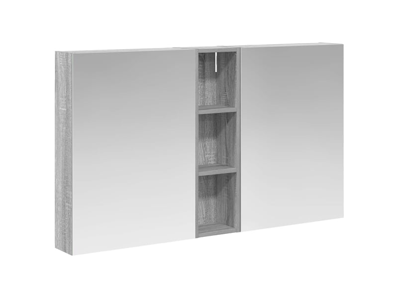 Ensemble de meubles de salle de bain 3 pcs 120x14.5x70 cm shl2059 - Conforama A