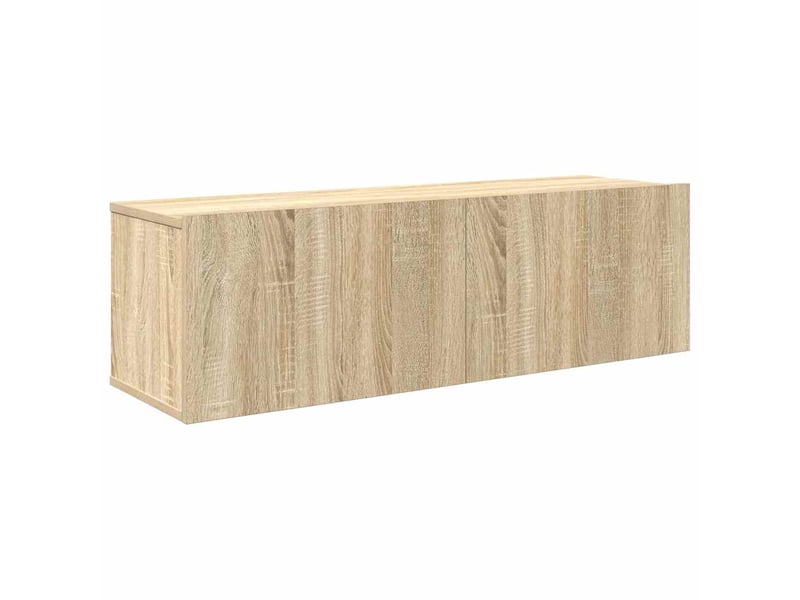  Ensemble de meubles tv - banc tv - meuble de rangement 7 pcs chêne sonoma bois d'ingénierie  - Conforama E