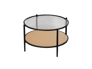Table basse  coloris noir <strong>GARVEE </strong> <strong>PHK_346THCPW</strong>
