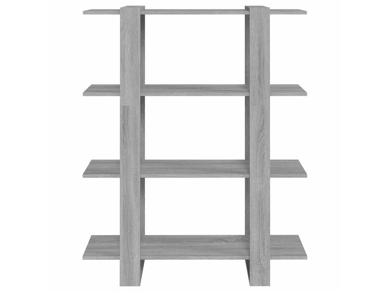  Bibliothèque, séparateur de pièce sonoma gris 100x30x123,5 cm  - Conforama C
