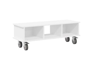 Meuble tv coloris blanc 100 cm <strong></strong>  <strong></strong>