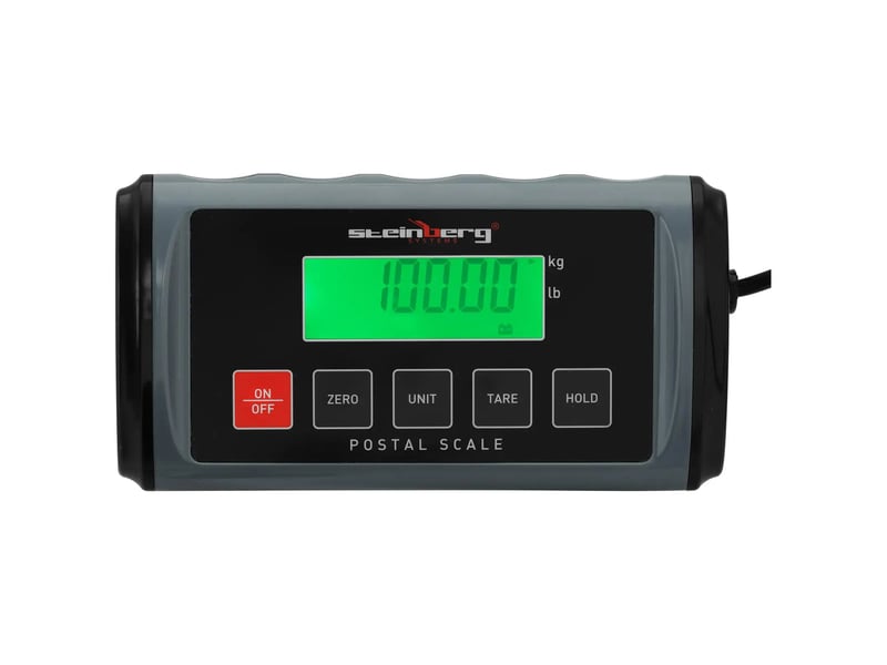  Pèse-colis 100 kg 0,05 kg 35,5 x 40,5 cm écran lcd externe 14_0009813  - Conforama B