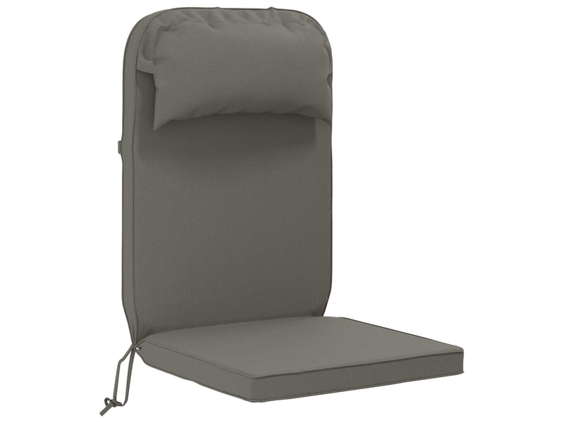  Coussin de transat ensoleillé, coussin pour bain de soleil 100 % polyester gris cf55995  - Conforama A