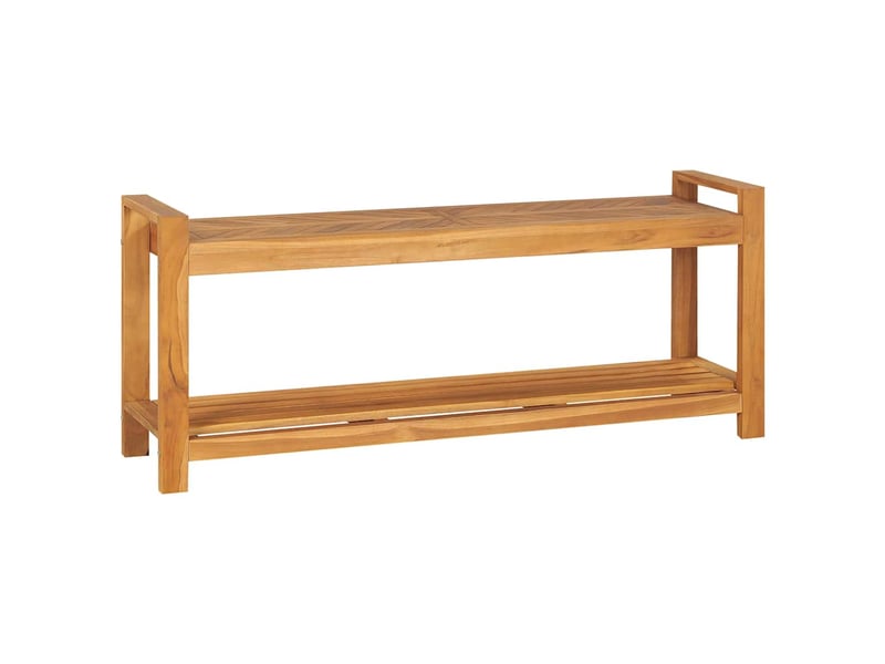  Banc d'entrée, banc d'intérieur 120 cm bois de teck solide shl51659  - Conforama B