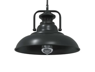 Lampe suspendue, suspension luminaire e27 noir ø 31 cm fer