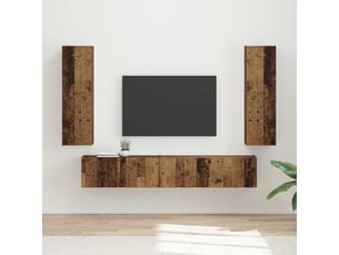 Meuble tv coloris marron 30 cm <strong></strong>  <strong></strong>