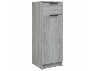 Meuble de rangement, armoire de bain sonoma gris 32x34x90 cm bois d'ingénierie