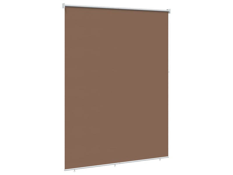 Store enrouleur, store roulant extérieur protection uv taupe polyester cf47533 - Conforama D