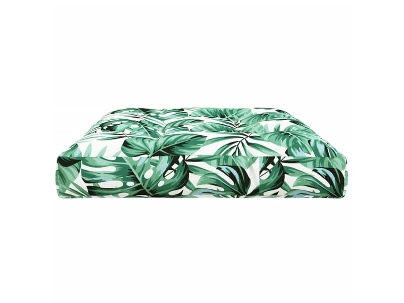  Coussin de palette, coussin de chaise, coussin de canapé vert 120x80x12 cm tissu cf55486  - Conforama E
