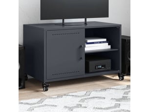 Meuble tv coloris gris 68 cm <strong></strong>  <strong></strong>
