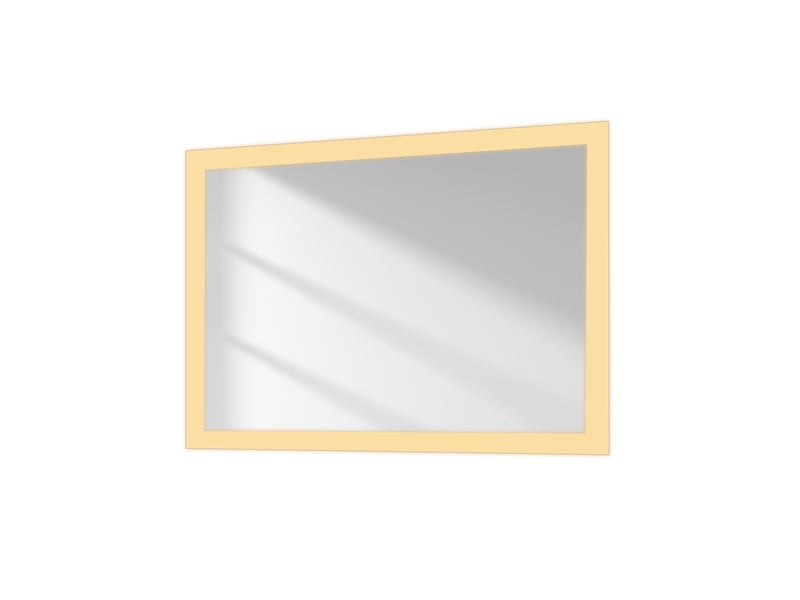  Emke miroir de salle de bain led 50 x 70 cm, miroir led rectangulaire, éclairage 3000 k  - Conforama A