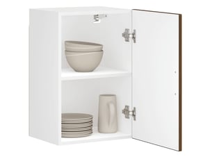 Armoire murale de cuisine porto chêne marron bois d'ingénierie shl7873