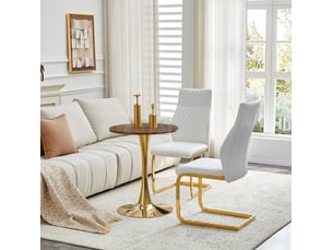 Ensemble table rond(e)    <strong>COVREO </strong> <strong></strong> 