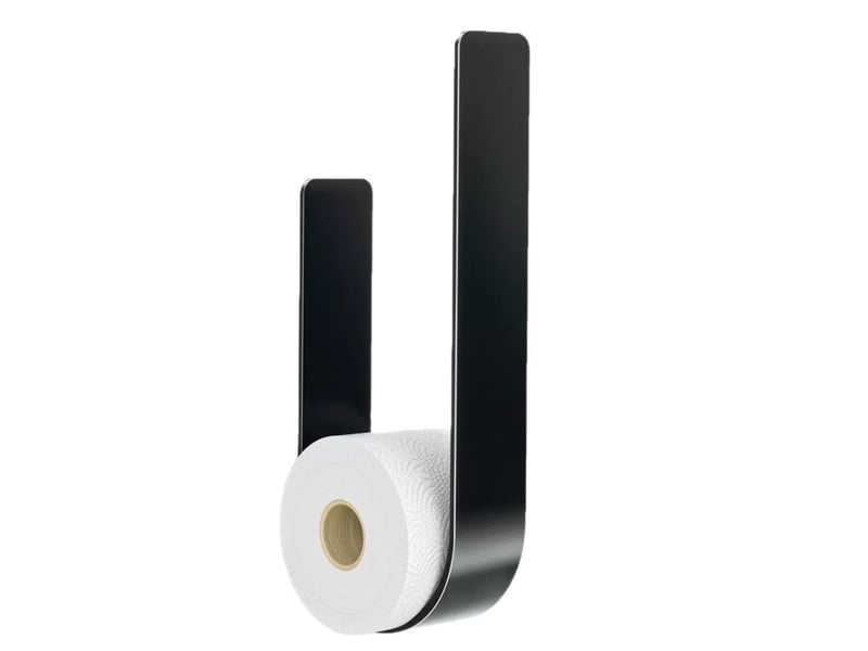  Rangement papier toilette, porte papier toilette pour 3 rouleaux de réserve métal  - Conforama A
