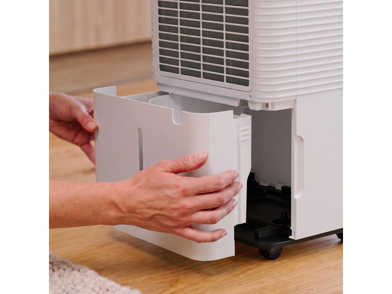 Pro Breeze Déshumidificateur OmniDry 10 L silencieux, compact et économe en énergie, avec mode séchage du linge - Conforama D