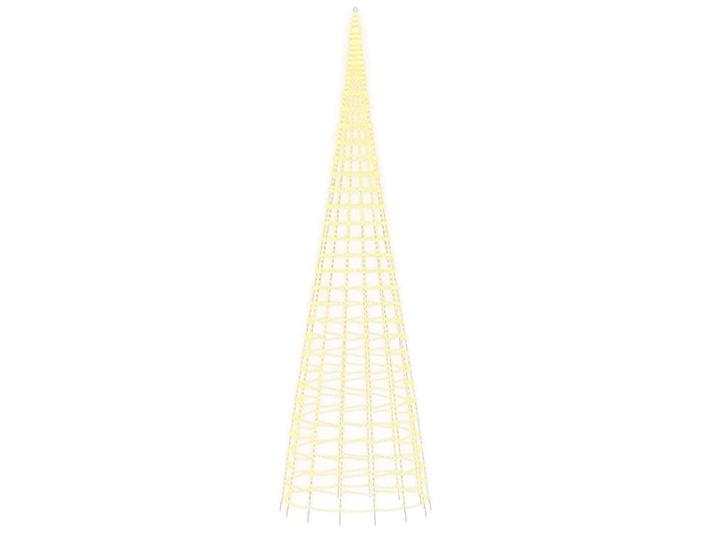  Sapin de noël - arbre de noël à led 3000 led blanc 800 cm  - Conforama D