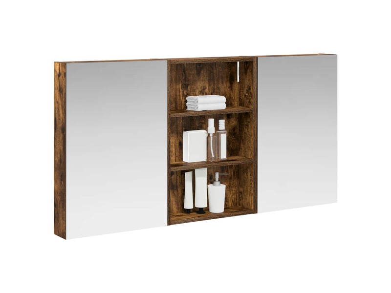 Ensemble de meubles de salle de bain 3 pcs 120x10.5x60.5 cm shl6202 - Conforama C