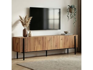 Meuble tv coloris beige 180 cm AHD AMAZING HOME DESIGN  