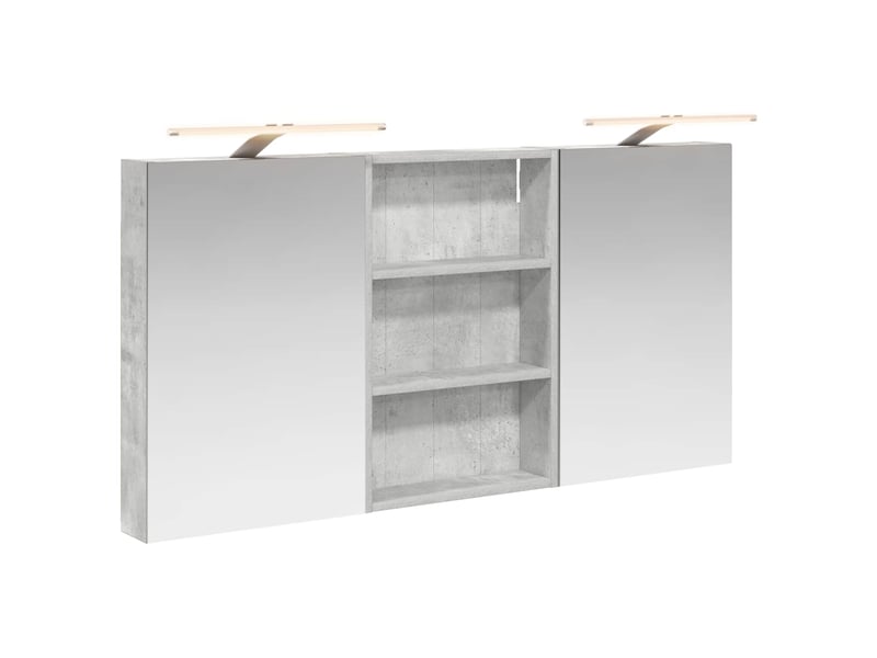 Ensemble de meubles de salle de bain 3 pcs 120x10.5x60.5 cm shl6183 - Conforama A