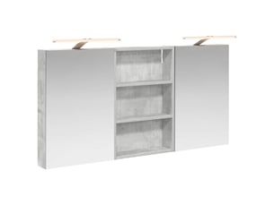 Ensemble de meubles de salle de bain 3 pcs 120x10.5x60.5 cm shl6183