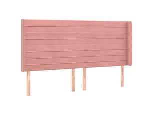 Tete de lit A poser largeur 183 cm   rose