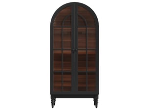 Vitrine coloris noir <strong>PANGIVO</strong> <strong></strong> - x
