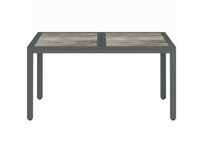 Table de jardin moderne, table à manger extérieure, table basse de jardin élégante et pratique - Conforama A