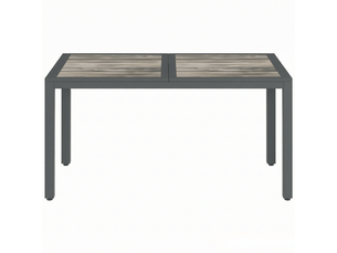 Table de jardin moderne, table à manger extérieure, table basse de jardin élégante et pratique
