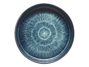 Lot de 4 assiettes eva bleu