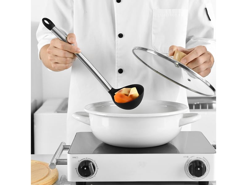  Ensemble de 9 ustensiles de cuisine en silicone  - Conforama D