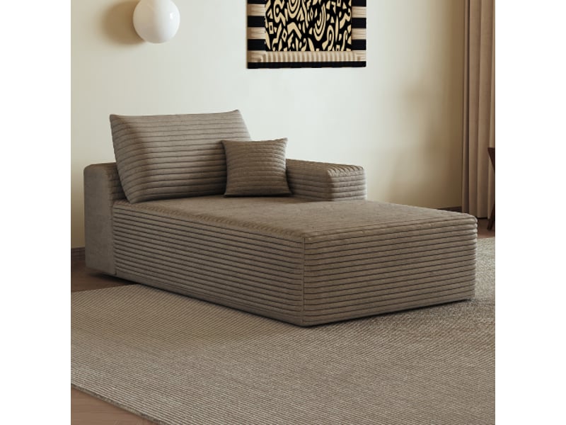  Canapé-lit d'angle droit camel y165 - canapé convertible, mobilier de salon design  - Conforama B