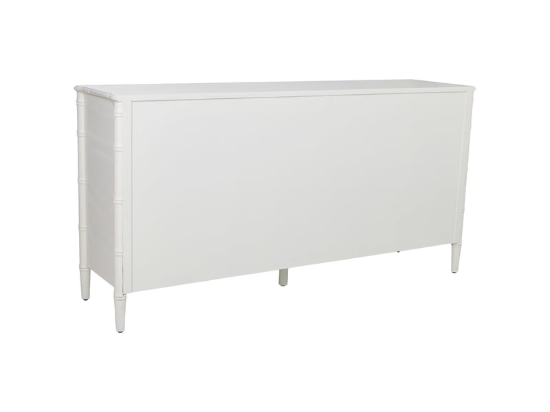  Buffet en bois blanc 178,5x45,5x89 cm h  - Conforama D