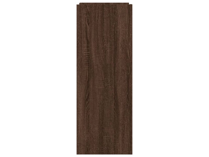  Meuble à chaussure | armoire à chaussures chêne marron 52x37,5x100 cm  - Conforama E