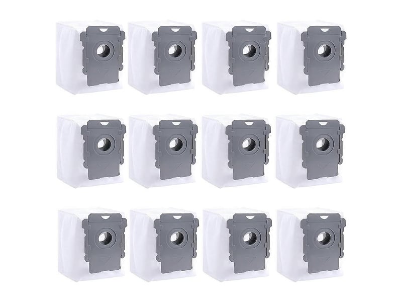  12pcs vacuum bags replacement for i1+ i2+ i3+ i4+combo i5+ i6+ i7+ i8+ j5+ j6+ j8+ s9 vacuum cleaner  - Conforama A