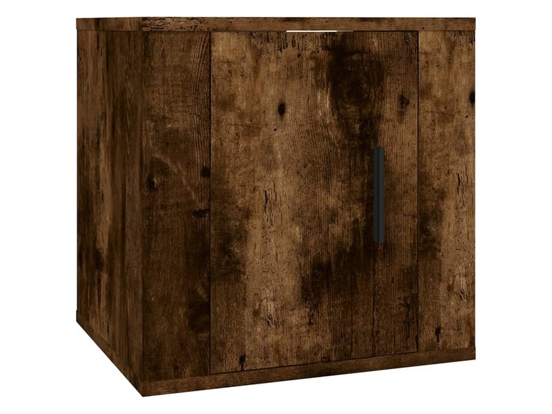  Ensemble de meubles tv 8 pcs chêne fumé bois d'ingénierie shl54597  - Conforama E