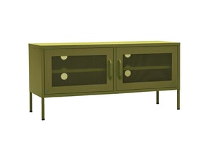 Meuble tv coloris vert 105 cm <strong></strong>  <strong></strong>