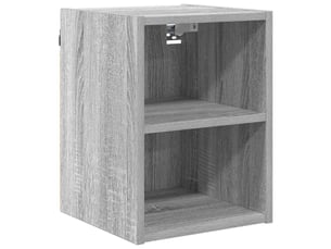 Meuble de rangement, armoire suspendue gris sonoma 30x29,5x40cm