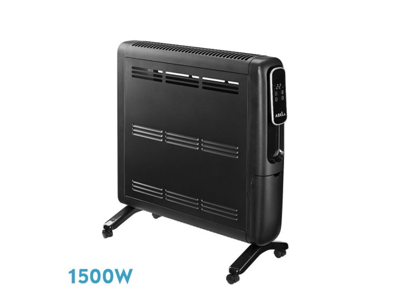  Fabrilamp alpino émetteur thermique aluminium 1500 w noir 232021509 - Conforama A