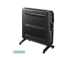 Fabrilamp alpino émetteur thermique aluminium 1500 w noir