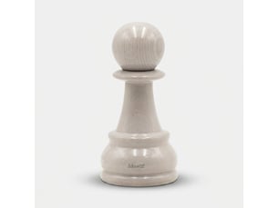 Moulin à épices de cuisine en hêtre laqué pedone - blanc