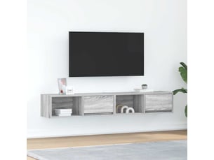 Meuble tv coloris gris  <strong></strong>  <strong></strong>
