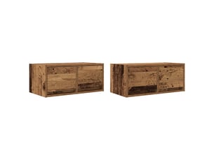 Meuble tv coloris marron 60 cm <strong></strong>  <strong></strong>