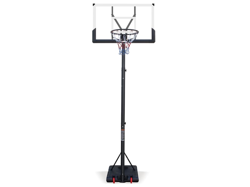  Panier de basket extérieur réglable 173,74–304,8 cm, roulettes, revêtement antirouille  - Conforama A