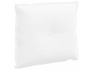 Coussin de dos, coussin de dossier blanc 60 x 19 x 50 cm tissu cf54498