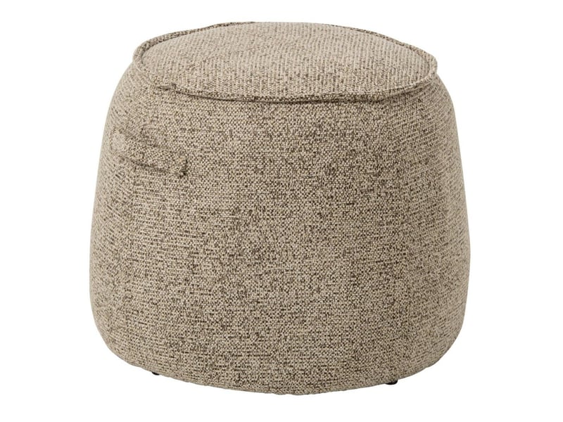  Pouf design uni margo 50cm marron  - Conforama A