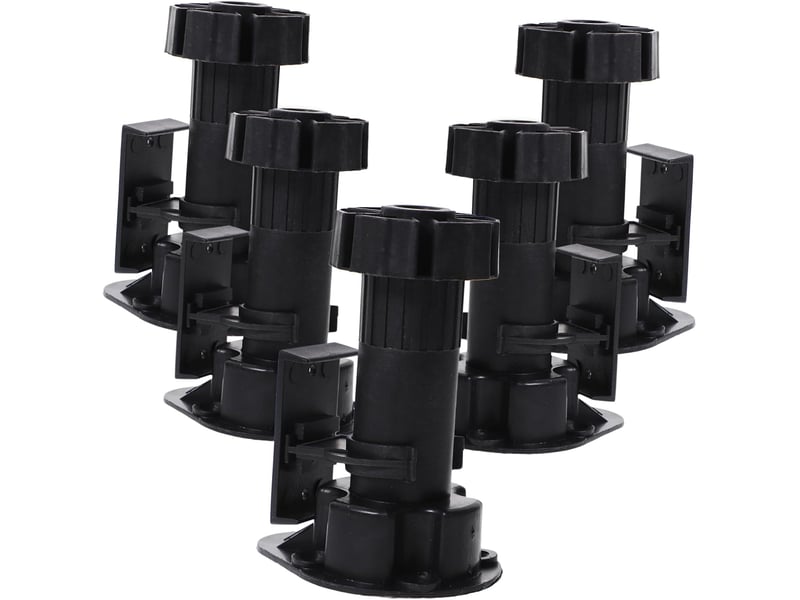  12ensembles meuble réglables pour et tables patins antidérapants avec accessoires ajustement de facile pour nivellement parfait  - Conforama A
