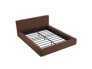 Lit compressé 140x200 cm OOIILLEE Luxe haut de gamme coloris marron