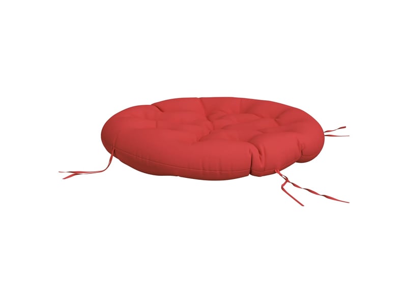  Coussin rond, coussin d'assise rouge ø 100 x11 cm tissu oxford cf56630  - Conforama D